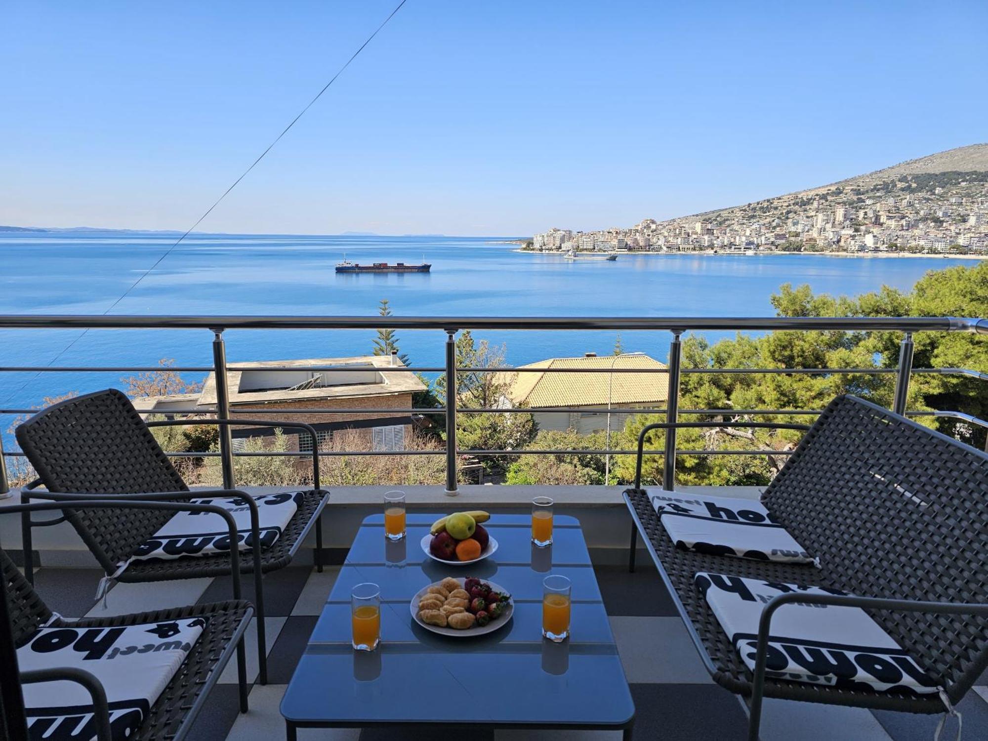 Sunset Tarraces Apartment Sarande Exterior photo