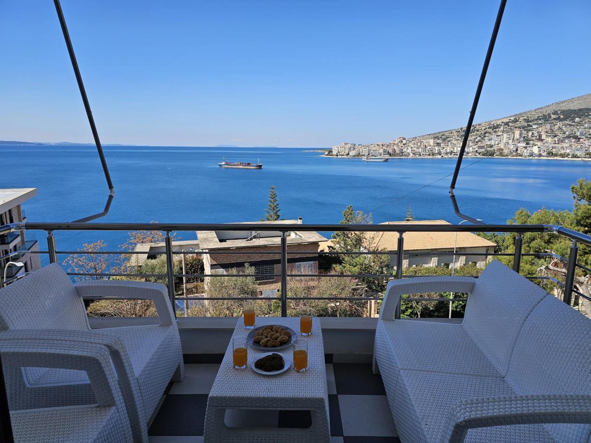 Sunset Tarraces Apartment Sarande Exterior photo